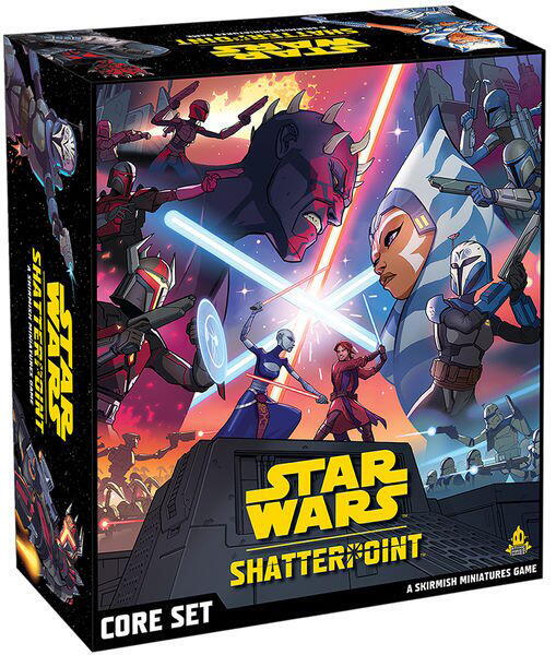 Star Wars: Shatterpoint Core Set er et skirmish figurspil for 2 spillere, sat i Star Wars universet