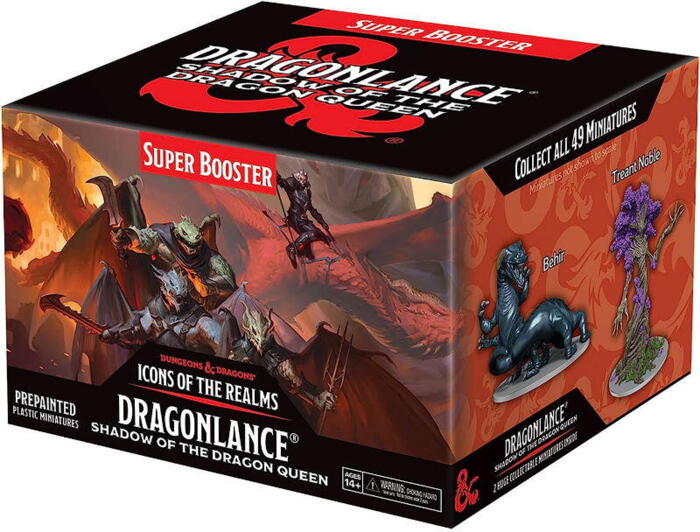 Dragonlance: Shadow of the Dragon Queen Super Booster Brick indeholder de større monstre til denne D&D kampagne