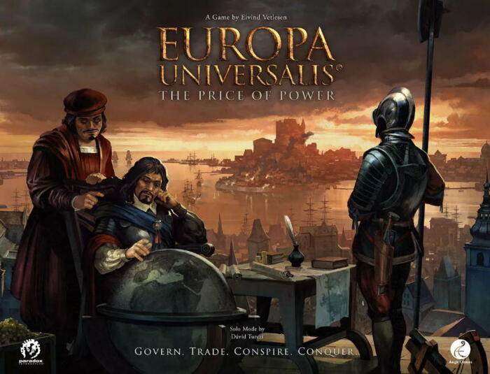 Europa Universalis: The Price of Power er et brætspil, der er baseret på computerspillene af samme navn