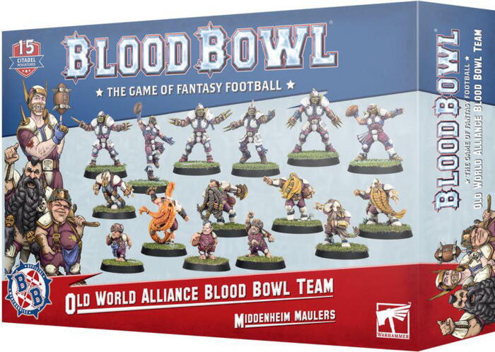 Old World Alliance Blood Bowl Team: The Middenheim Maulers er et Blood Bowl hold bestående af mennesker, dværge og halflings