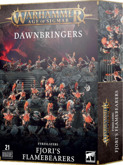 Dawnbringers: Fjori's Flamebearers er et Fyreslayers Regiment of Renown i Warhammer Age of Sigmar