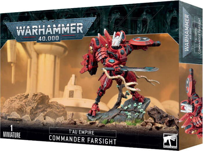 Commander Farsight er leder af en seperatistisk fraktion af T'au i Warhammer 40.000