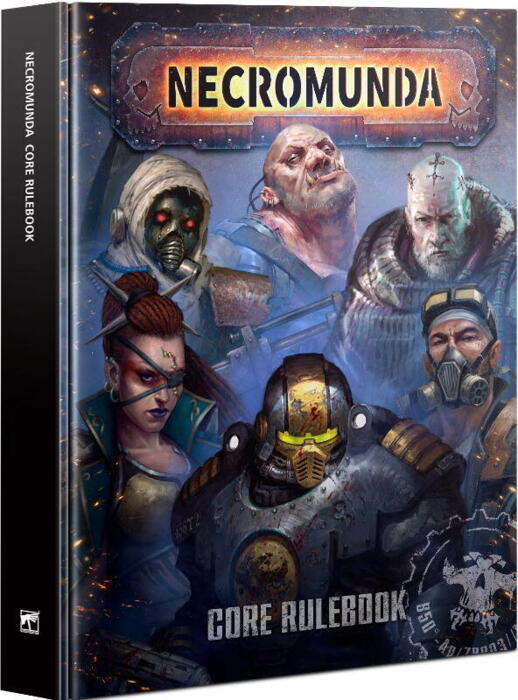 Necromunda: Core Rulebook indeholder alle grundreglerne til dette figurspil sat i Warhammer 40.000s univers