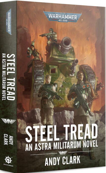Steel Tread er en Warhammer 40.000 roman fra Black Library, der handler om en Leman Russ' besætning