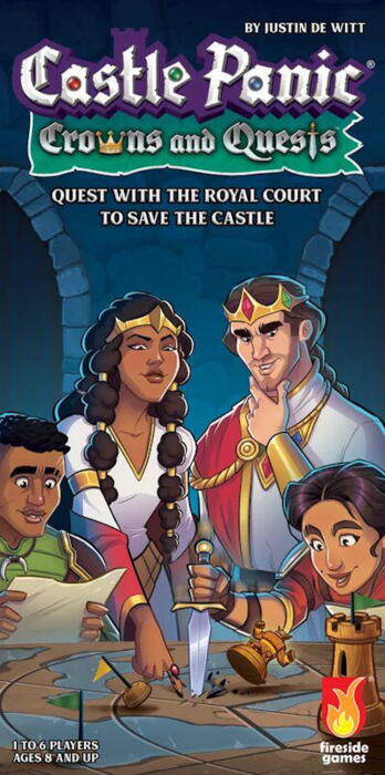Castle Panic: Crowns and Quests udvider brætspillet med specielle karakterer