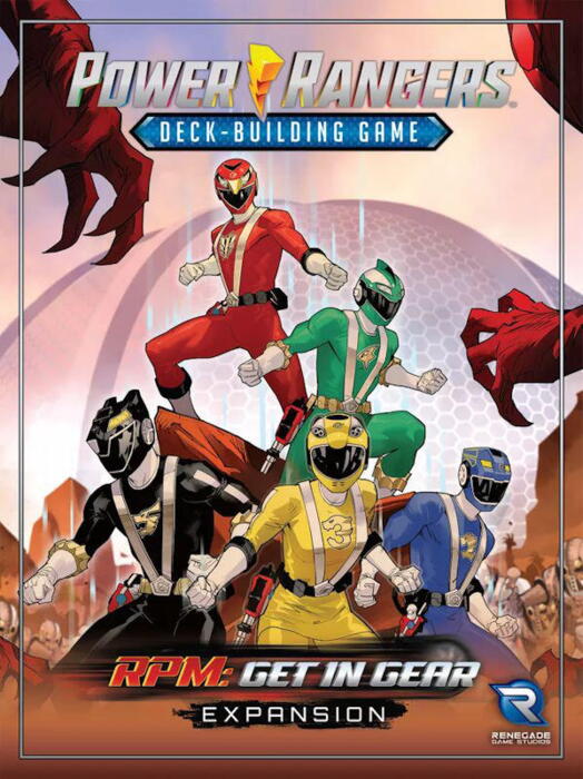 Power Rangers: Deck-Building Game - RPM - Get in Gear udvider brætspillet med 75 nye kort