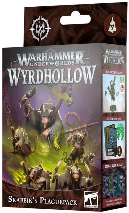 Wyrdhollow: Skabbik's Plaguepack er et warband af sygdomsbefængte skavens til Warhammer Underworlds