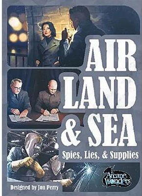 Air, Land & Sea: Spies, Lies & Supplies kan både kombineres med det  første spil, eller spilles alene