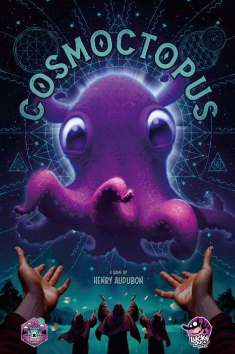 Cosmoctopus er et brætspil, hvor man konkurrer om at blive den kosmiske blækspruttes mest trofaste tilhænger