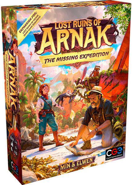 Lost Ruins of Arnak: The Missing Expedition er den anden udvidelse til det populære brætspil
