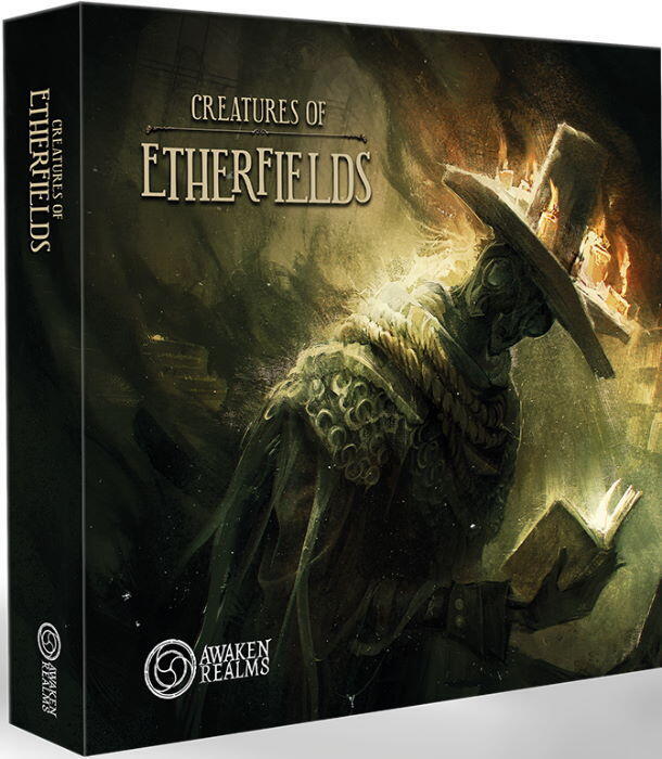 Creatures of Etherfields indeholder 22 figurer til dette brætspil