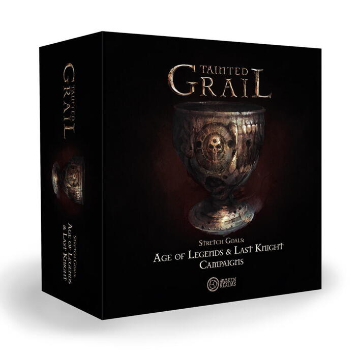 Tainted Grail: Stretch Goals - Age of Legends and Last Knight Campaigns tilføjer to nye kampagner til brætspillet