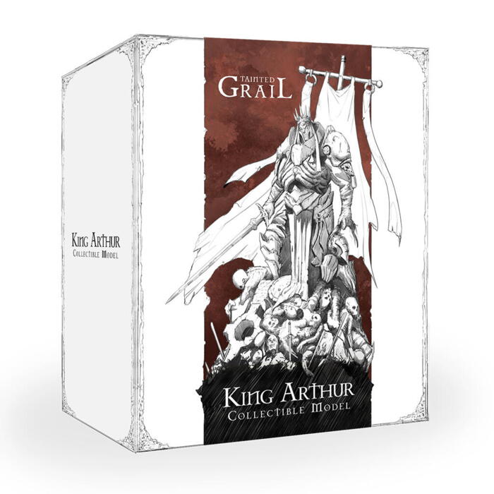 Tainted Grail: King Arthur er en smuk, håndstøbt model, der specifikt er tiltænkt som et male- og samleprojekt