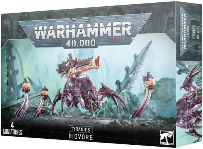 Biovore kan alternativt bygges som en pyrovore til din Tyranid hær i Warhammer 40.000