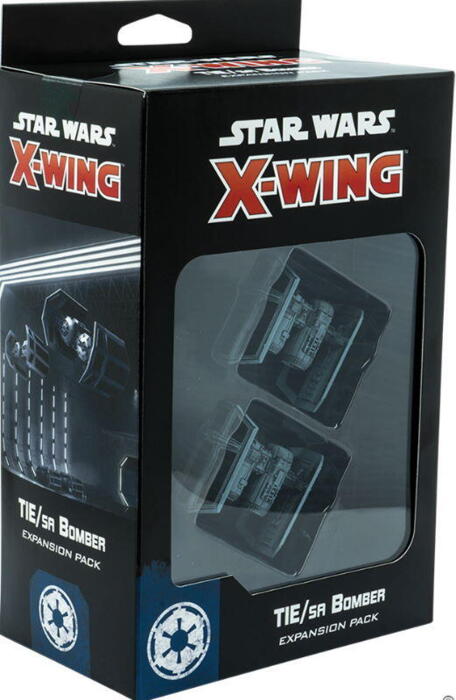TIE/sa Bomber Expansion Pack indeholder to af disse bombere til Star Wars: X-Wing 2nd Ed.
