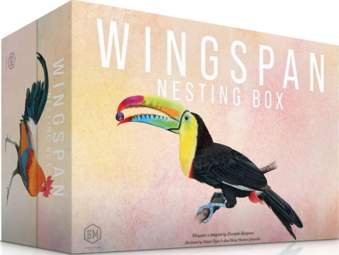 Wingspan: Nesting Box kan rumme alt indhold til dette brætspil