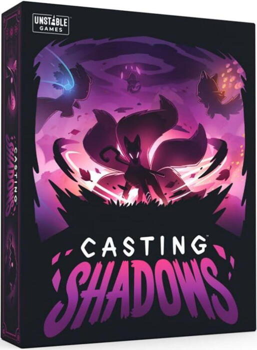 Casting Shadows er et kompetitivt brætspil, hvor 2-4 spiller konkurrer om sejren