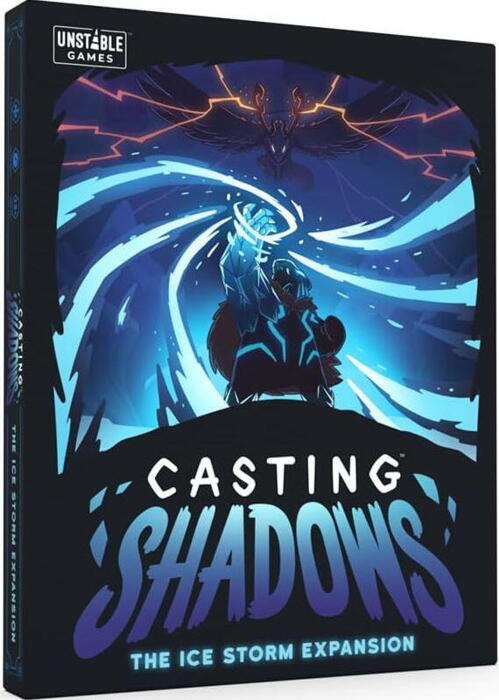 Casting Shadows: The Ice Storm Expansion gør det muligt at spille dette brætspil op til seks spillere