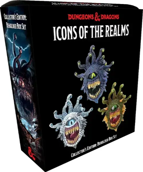 Beholder Collector's Box indeholder tre forskellige af disse klassiske Dungeons & Dragons monstre