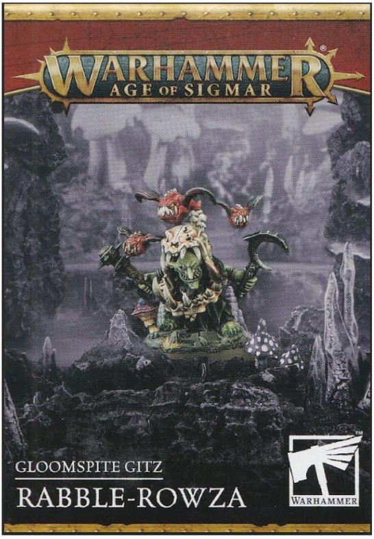 Rabble-Rowza opildner andre Gloomspite Gitz i Warhammer Age of Sigmar