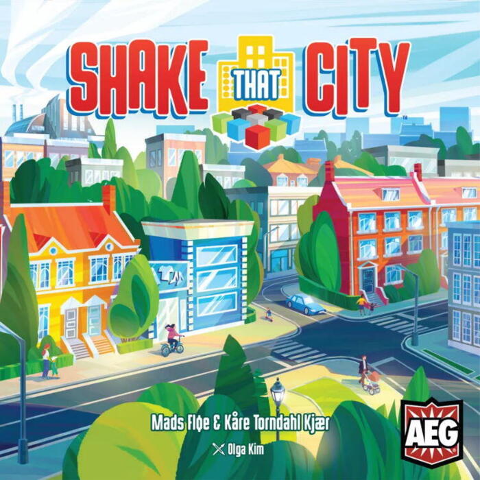 Shake That City er et dansk-designet brætspil, med en innovativ "cube shaker"