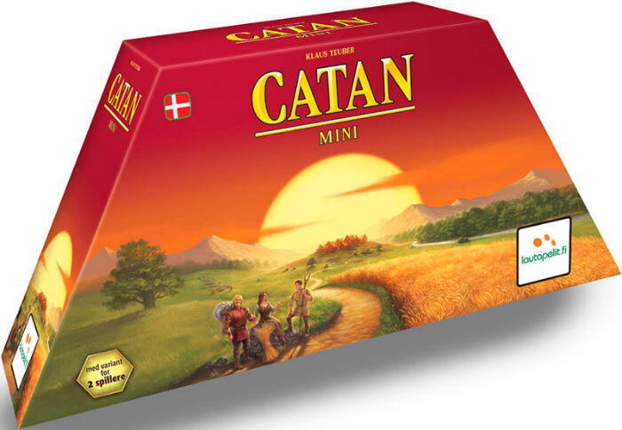 Catan: Mini er en rejsevenlig udgave af det klassiske brætspil