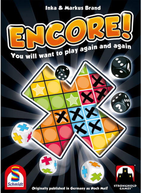 Encore! er et terningespil for 1 til 6 spillere