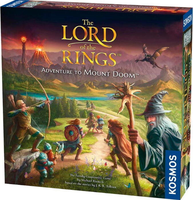 Lord of the Rings: Adventure to Mount Doom er et samarbejds brætspil der kan spilles fra 10 år og op