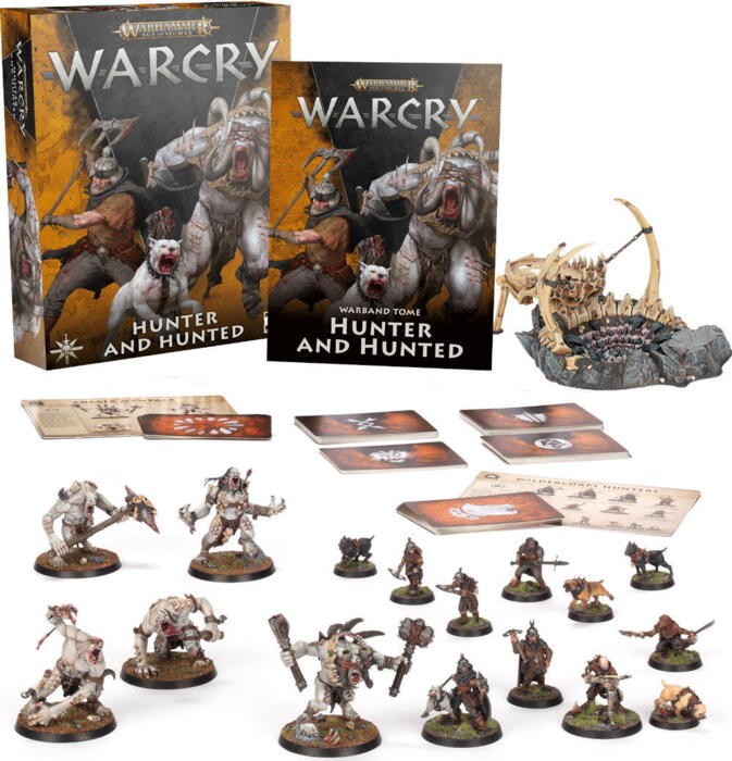 Warcry: Hunter and Hunted indeholder to nye warbands, et med Ogors og et med Freeguild krigere