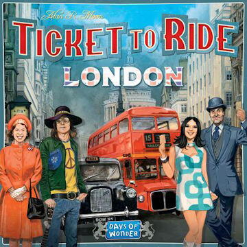 Ticket to Ride London: Byg togforbindelser i London