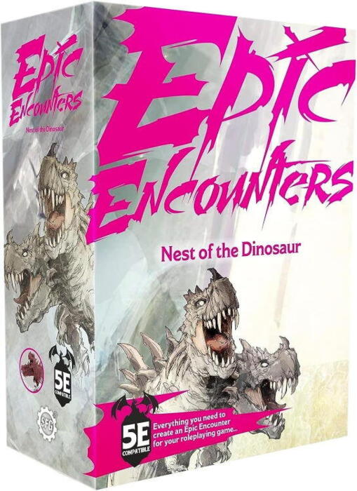 Epic Encounters: Nest of the Dinosaur sætter spillerne op mod en kolossal to-hovedet dinosaur