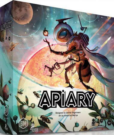 Apiary viser en fremtid, hvor en race af civiliseret bier skal udforske rummet, samle ressourcer og udvikle teknologi for at opnå sejrspoint.