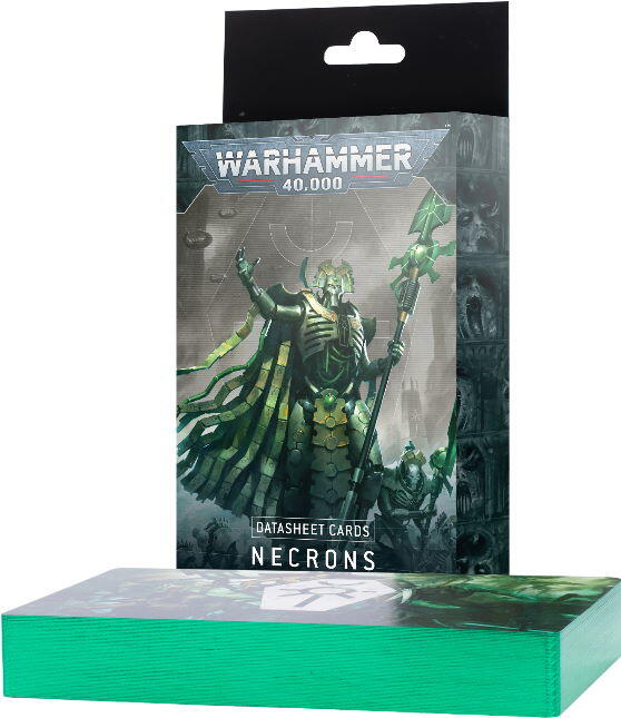 Datasheet Cards: Necrons hjælper dig med at holder overblikket i kampens hede i Warhammer 40.000