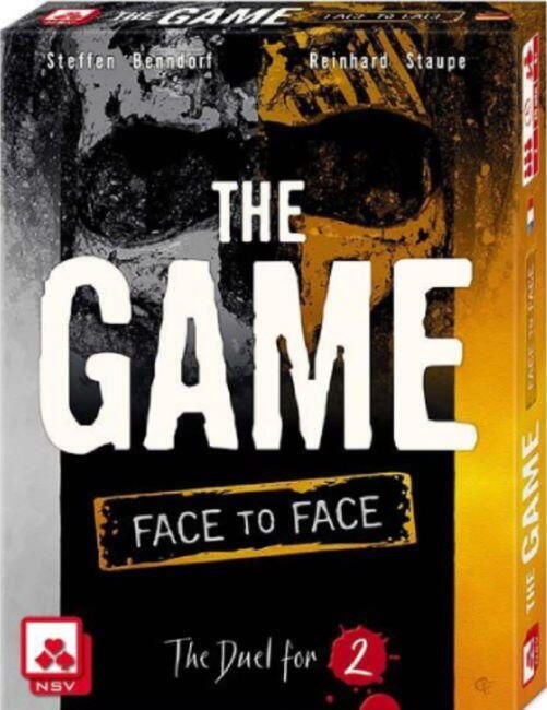 The Game: Face to Face er for to spillere og gælder om at komme af mine sine kort hurtigere end sin modstander. Man kan samtidig sabotere modstanderens spil ved at lægge kort oven på hans bunke.
