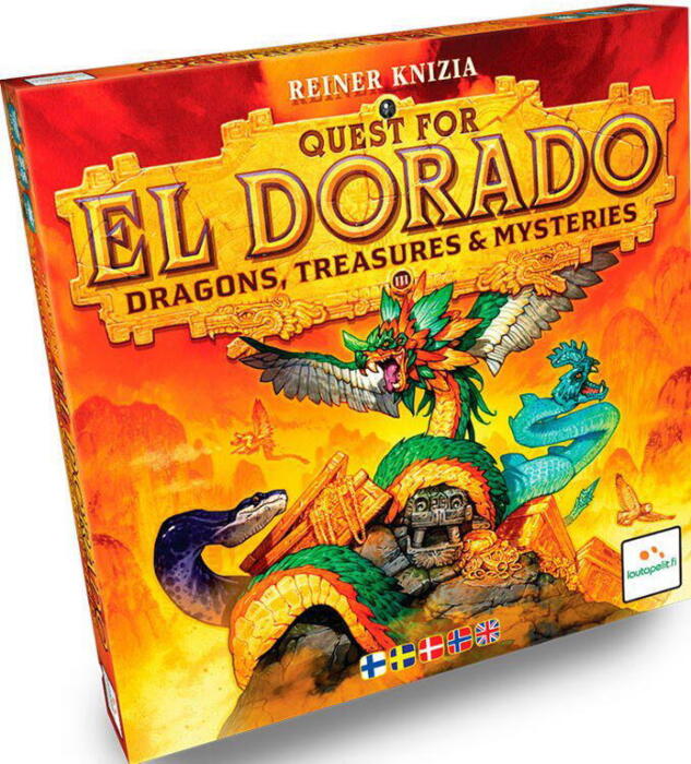 Quest for El Dorado: Dragons, Treasures and Mysteries handler om at opfylde krav, når ens kort vendes. Hvis man får 4 skatte, vinder man spillet. Man kan samtidig spille med drager - hvis farven man spiller matcher dragen, må man flytte væsenet.
