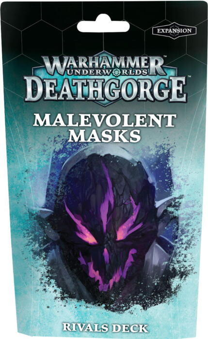 Deathgorge: Malevolent Masks Rivals Deck  indeholder et færdiglavet dæk til Warhammer Underworlds