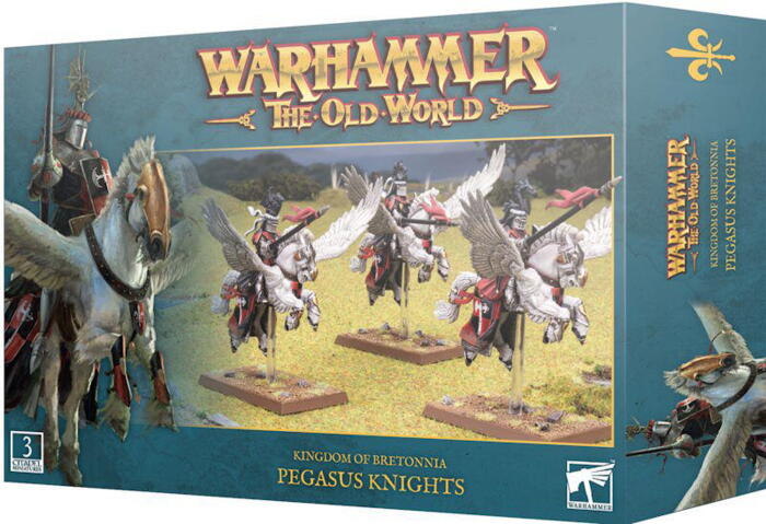 Pegasus Knights er flyvende riddere, der kan bruges med Kingdom of Bretonnia hære i Warhammer: the Old World
