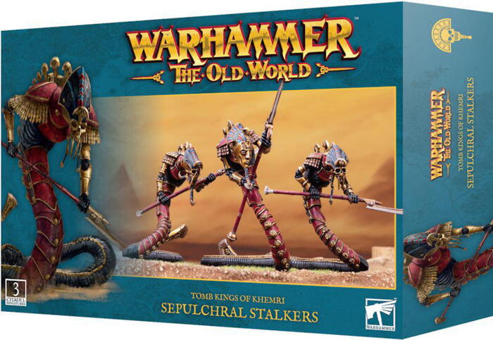 Sepulchral Stalkers kan alternativt bygges som Necropolis Knights til Warhammer: the Old World