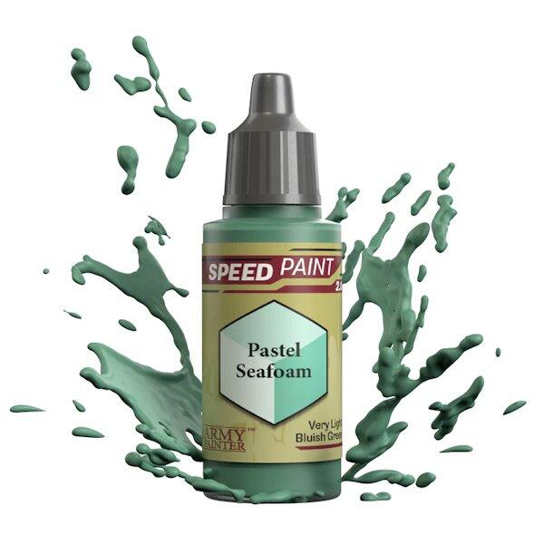 Speedpaint: Pastel Seafoam er en meget lys blålig grøn fra The Army Painter