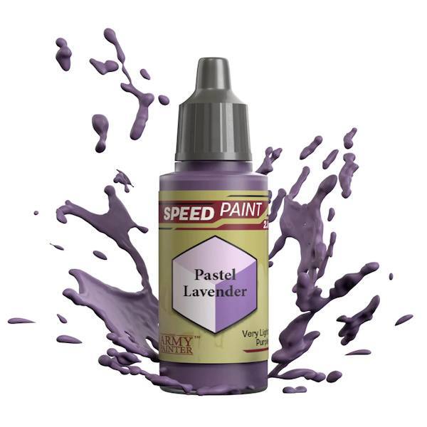Speedpaint: Pastel Lavender er en meget lys lilla maling fra the Army Painter