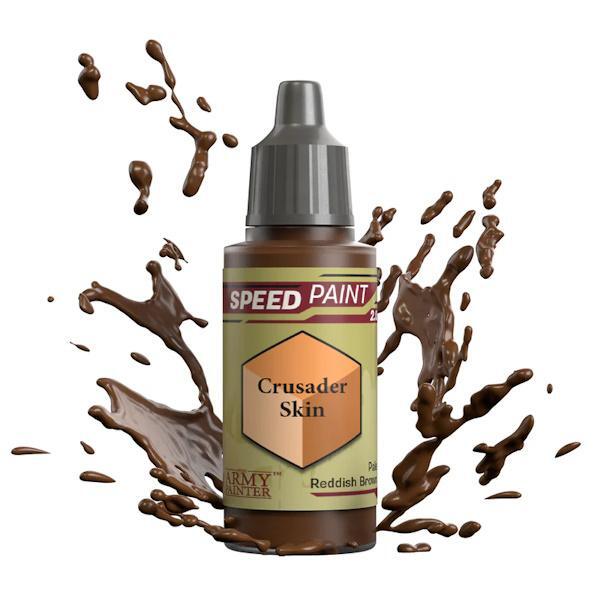 Speedpaint: Crusader Skin er en bleg rødlig brun maling fra the Army Painter