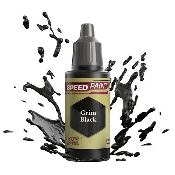 Speedpaint: Grim Black er en sort maling fra the Army Painter