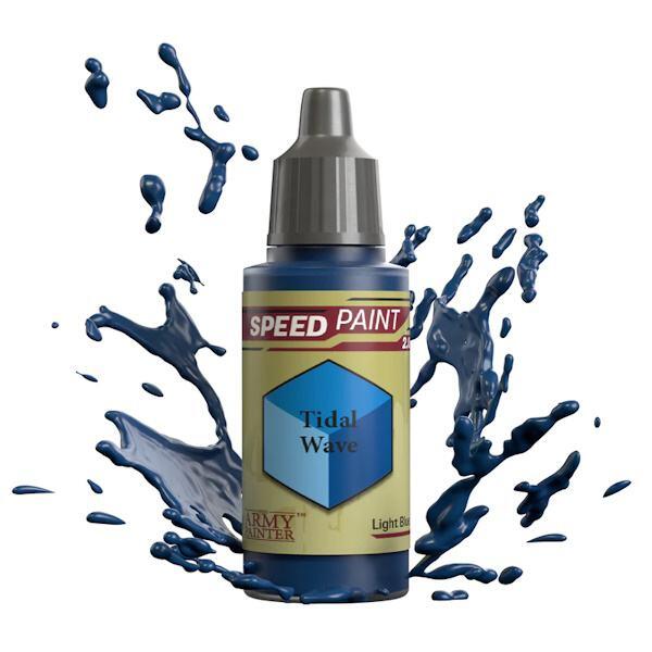 Speedpaint: Tidal Wave er en lyseblå maling fra the Army Painter