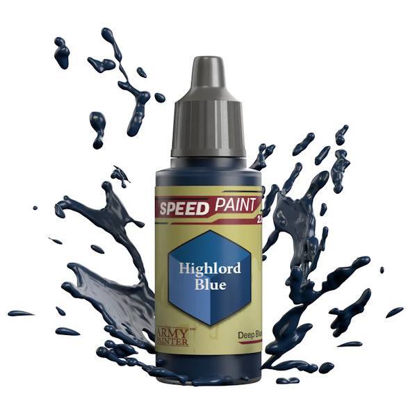 Speedpaint: Highlord Blue er en dybblå maling fra the Army Painter