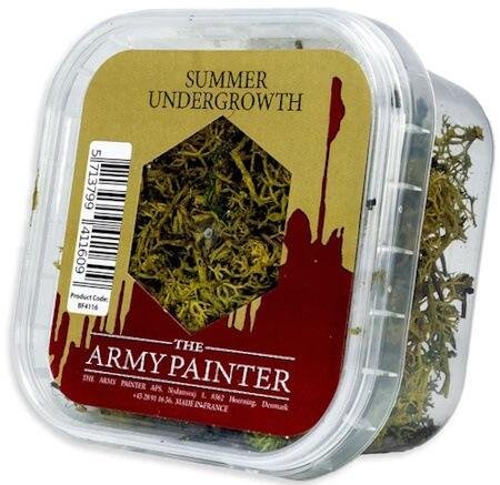 Battlefield Basing: Summer Undergrowth fra the Army Painter er perfekt til at skabe krat og buske på dine baser