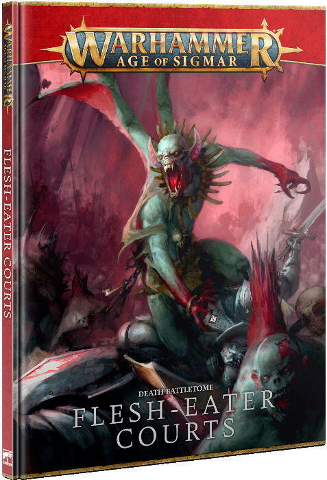 Battletome: Flesh-eater Courts indeholder regler, maleguides og mere til denne Warhammer: Age of Sigmar fraktion