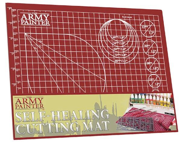 Self-healing Cutting Mat fra the Army Painter, er et letanvendeligt værktøj, der hjælper dig med at finpudse dine figurer