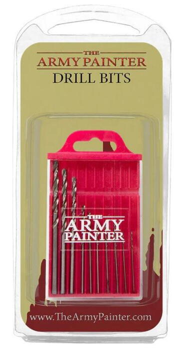 Drill Bits fra the Army Painter indeholder 10 ekstra bor til Army Painters hobbybor