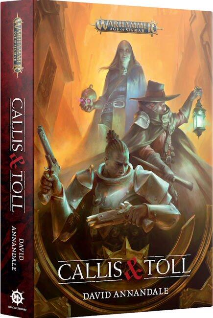 Callis & Toll (Hardback) er en Warhammer Age of Sigmar roman, hvor de to protagonister skal efterforske et rituelt mord