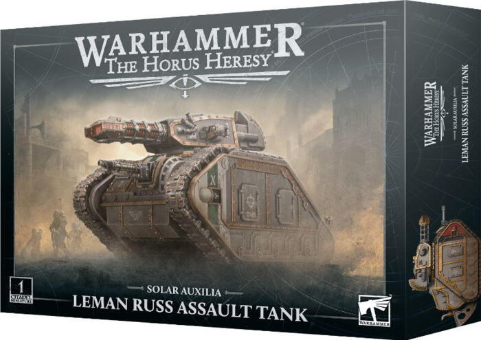 Leman Russ Assault Tank er blandt kernen af Solar Auxilias styrker i the Horus Heresy
